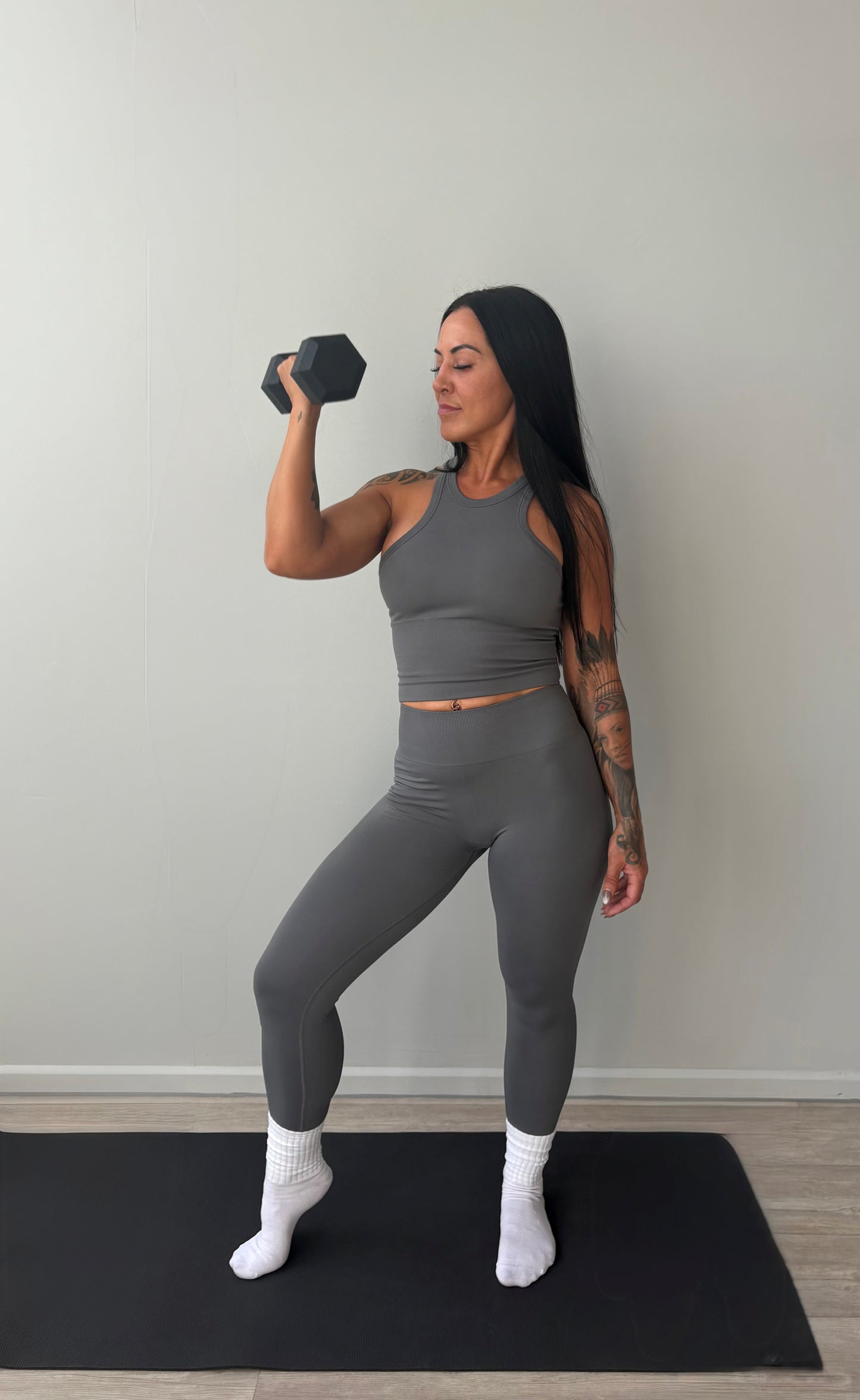 The Marleigh Legging - Clouded Grey