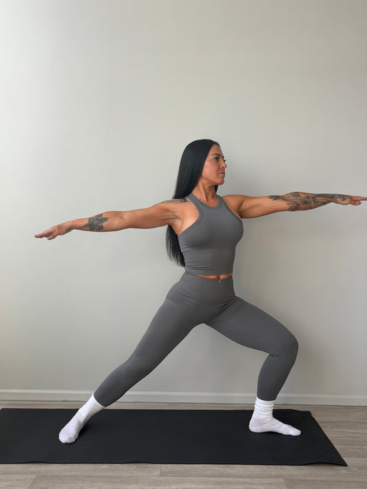 The Marleigh Legging - Clouded Grey