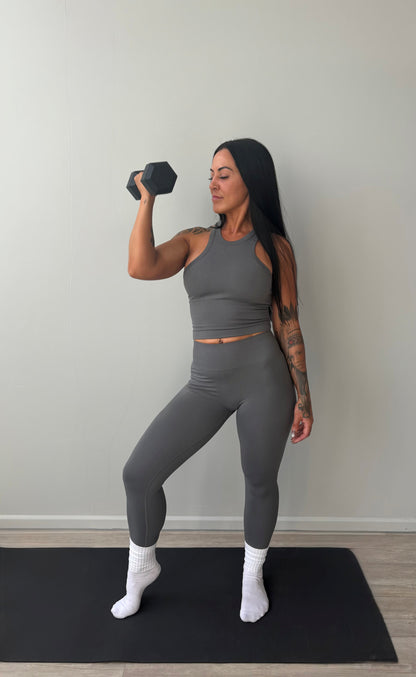 The Marleigh Legging - Clouded Grey