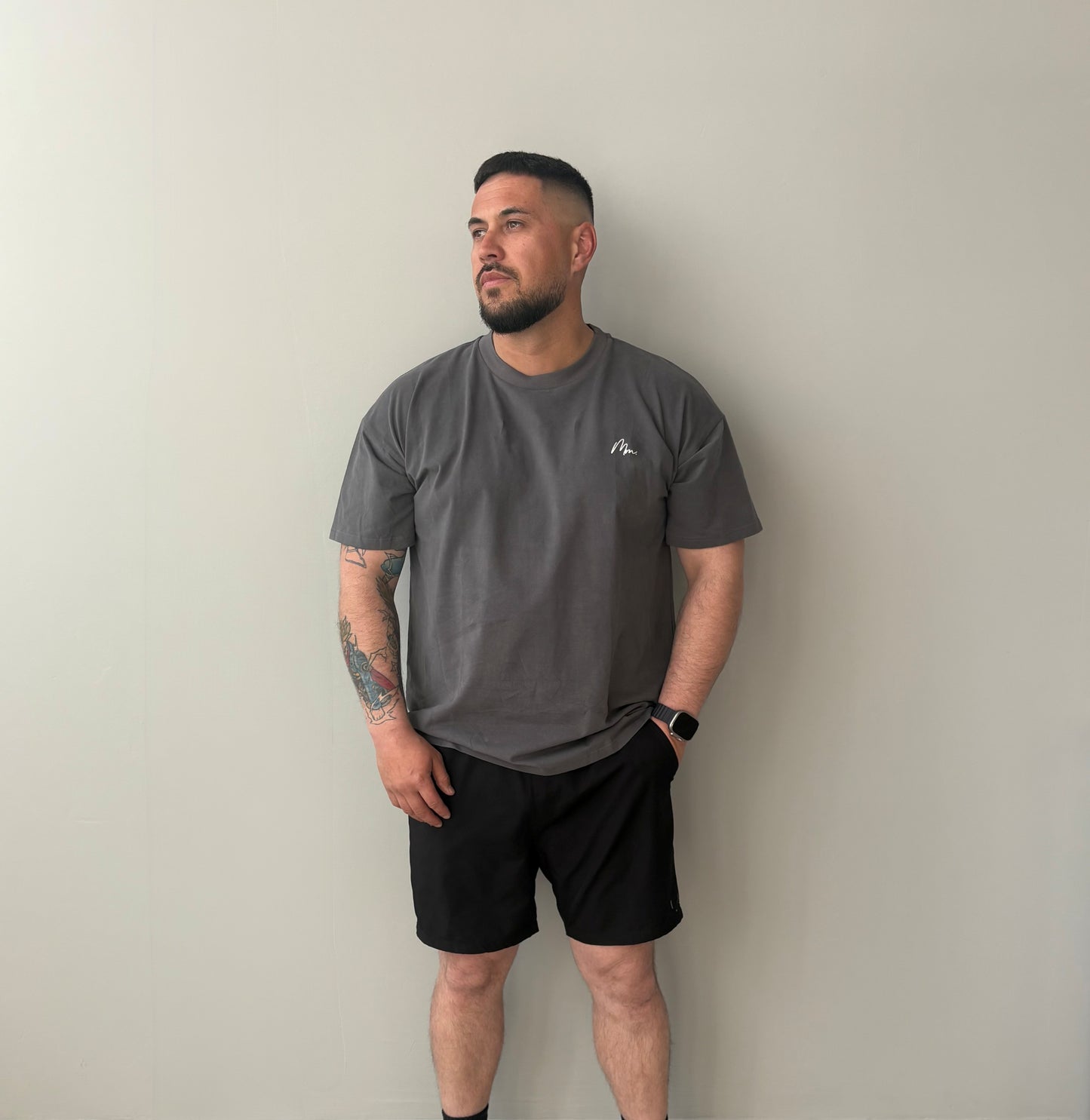 The Marleigh Tee - Clouded Grey